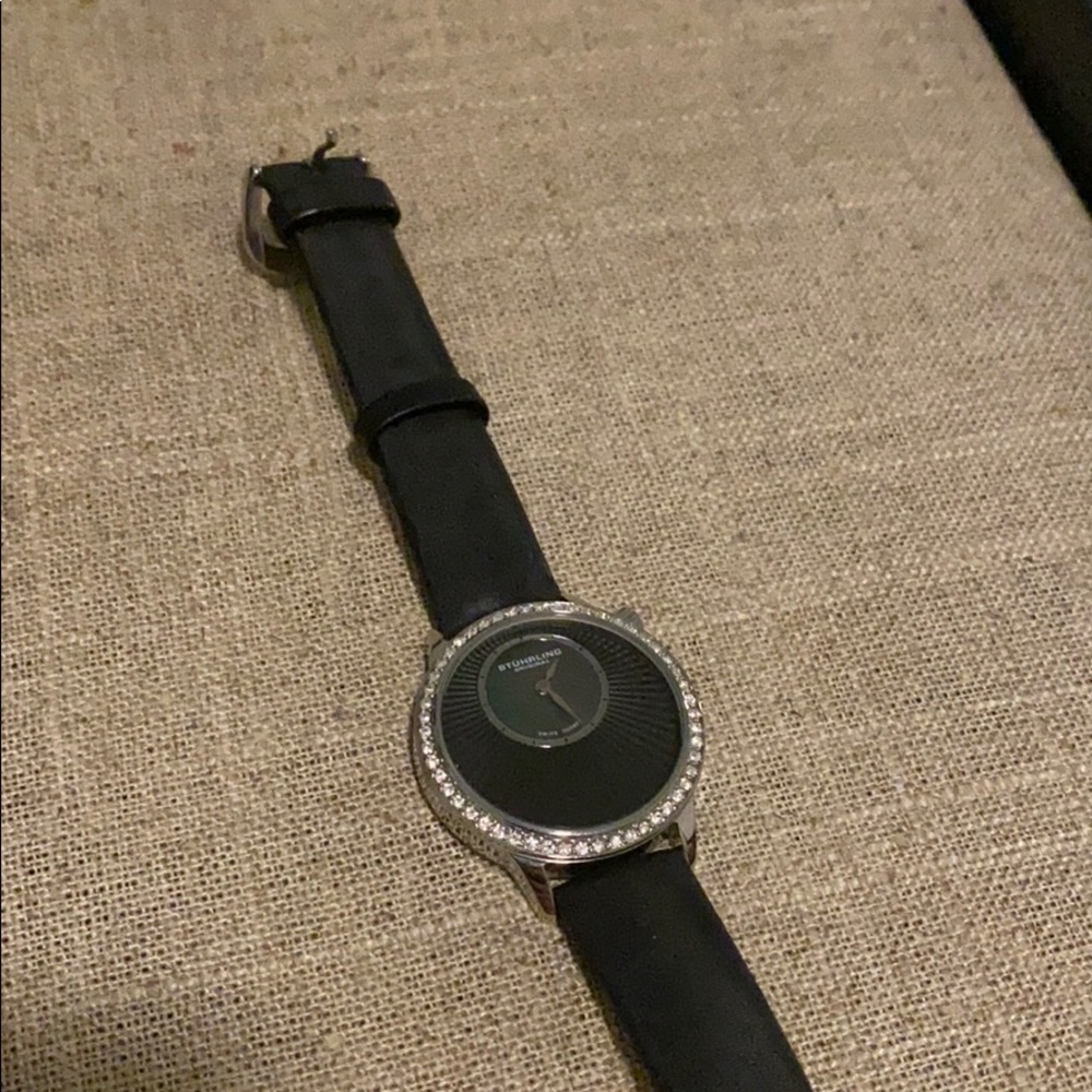 Stuhrling black watch